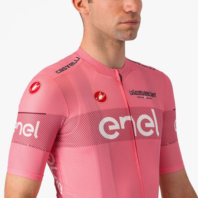 Heren Fietskleding Roze Trui Giro d'Italia 2024 Classificatie Heren Fietskleding Roze Trui Giro d'Italia 2024 Classificatie