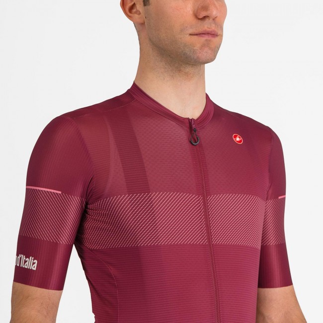 Heren Fietskleding Trofeo Giro d'Italia 2024 jersey - bordeaux Heren Fietskleding Trofeo Giro d'Italia 2024 jersey - bordeaux
