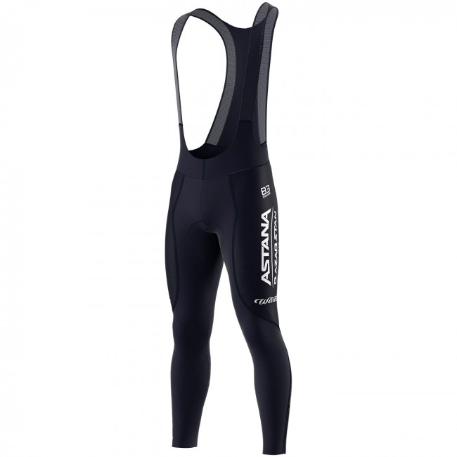Heren Fietskleding Biemme Astana Qazaqstan 2024 lange koersbroek Heren Fietskleding Biemme Astana Qazaqstan 2024 lange koersbroek