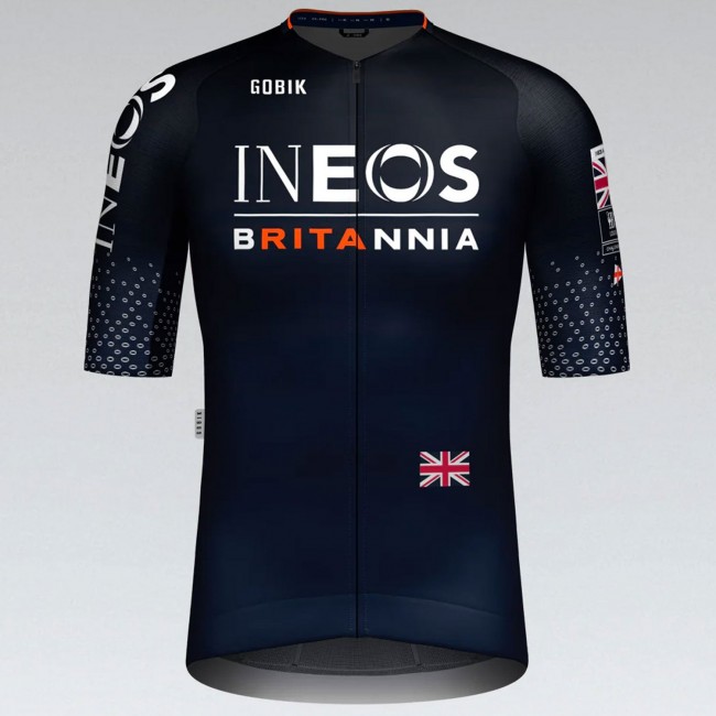 Heren Fietskleding Gobik CX Pro 3.0 Ineos Britannia 2024 koersshirt