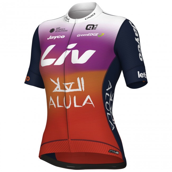 Dames Fietskleding Team Jayco Alula 2024 PRS-damesshirt