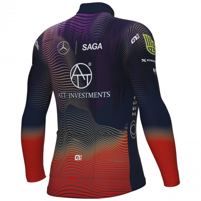 Heren Fietskleding Ale ATT Investments 2024 shirt met lange mouwen Heren Fietskleding Ale ATT Investments 2024 shirt met lange mouwen