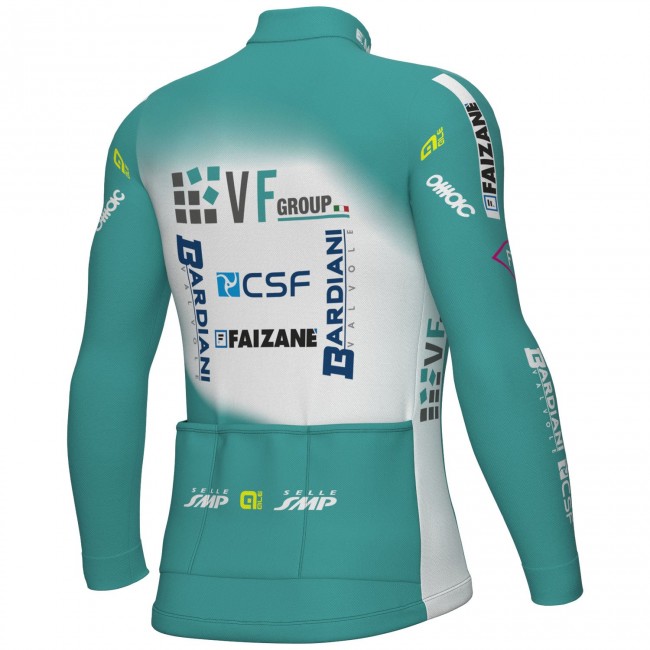 Heren Fietskleding Ale VF Group-Bardiani CSF-Faizane 2024 shirt met lange mouwen Heren Fietskleding Ale VF Group-Bardiani CSF-Faizane 2024 shirt met lange mouwen
