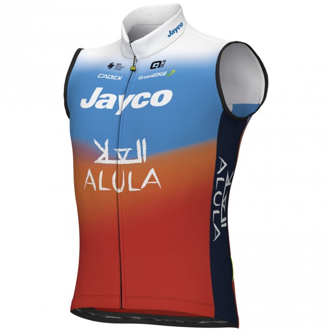 Heren Fietskleding Ale Team Jayco Alula 2024 Windvest