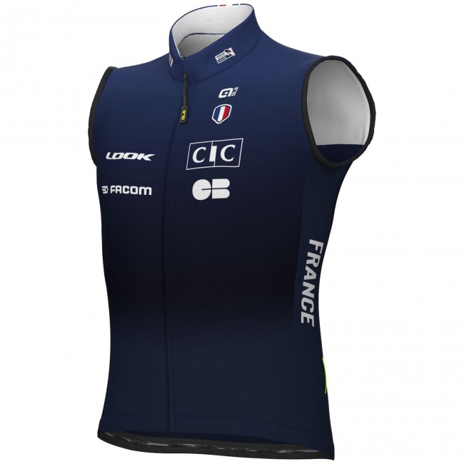 Heren Fietskleding Ale French National 2024 Windvest