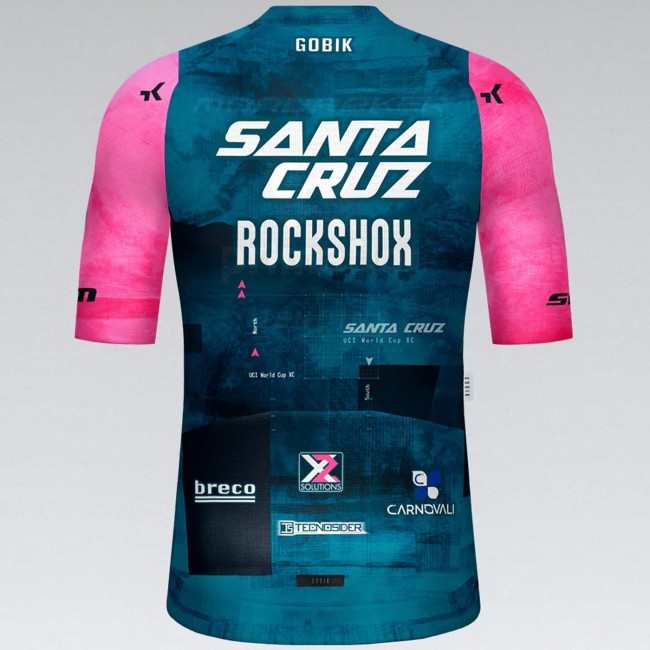 Heren Gobik Santa Cruz Rockshox 2024 Cx Pro 3.0 wielershirt Heren Gobik Santa Cruz Rockshox 2024 Cx Pro 3.0 wielershirt