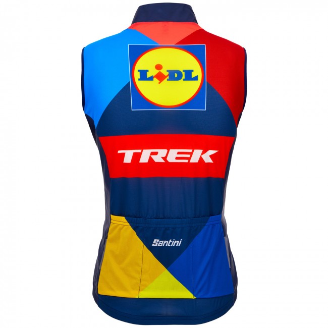 Heren Fietskleding Santini Lidl Trek 2024 vest Heren Fietskleding Santini Lidl Trek 2024 vest