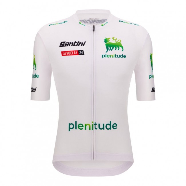 Heren Fietskleding Vuelta Espana witte trui 2024