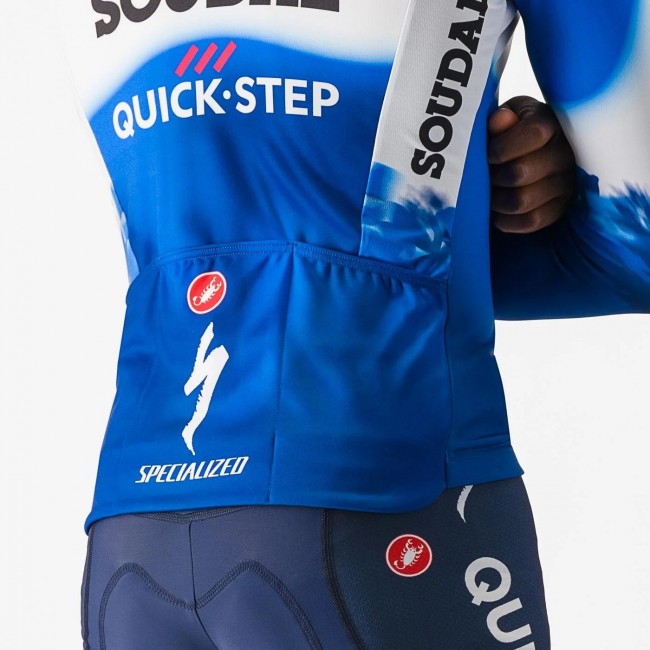 Heren Castelli Soudal Quick-Step 2024 Thermisch Shirt met Lange Mouwen Heren Castelli Soudal Quick-Step 2024 Thermisch Shirt met Lange Mouwen