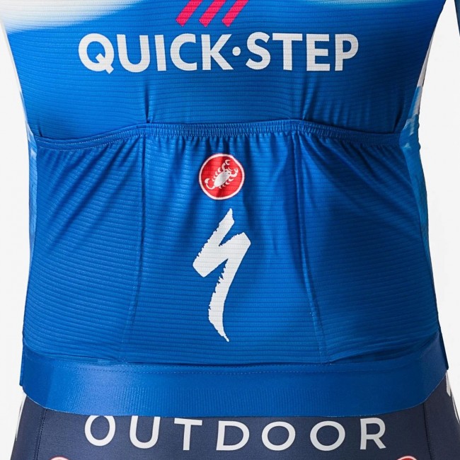 Heren Castelli Soudal Quick-Step 2024 Aero Race 7.0 Shirt Heren Castelli Soudal Quick-Step 2024 Aero Race 7.0 Shirt