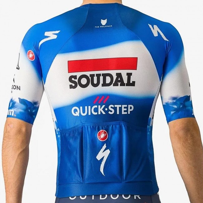 Heren Fietskleding Castelli Soudal Quick-Step 2024 Climber's 4.0-shirt Heren Fietskleding Castelli Soudal Quick-Step 2024 Climber's 4.0-shirt