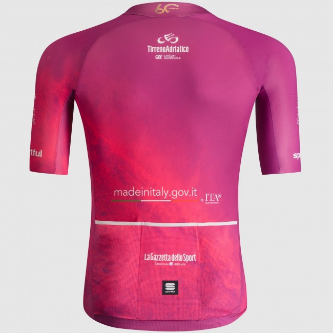 Sportful Tirreno Adriatico 2025 herenshirt - Ciclamino Sportful Tirreno Adriatico 2025 herenshirt - Ciclamino
