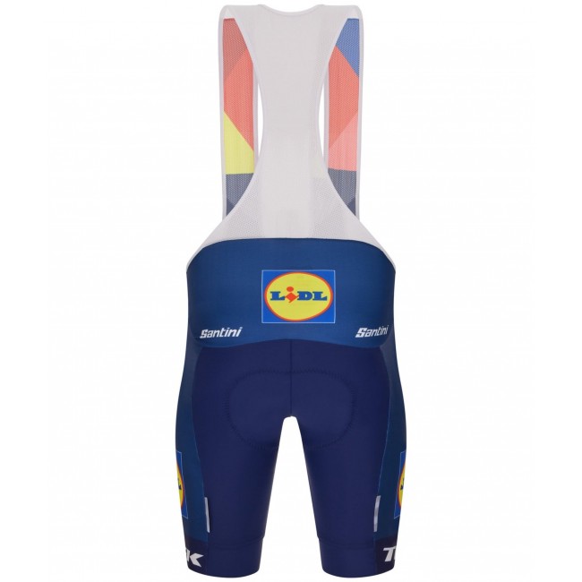 Heren Fietskleding Santini Lidl Trek 2025 Bib Tights Heren Fietskleding Santini Lidl Trek 2025 Bib Tights