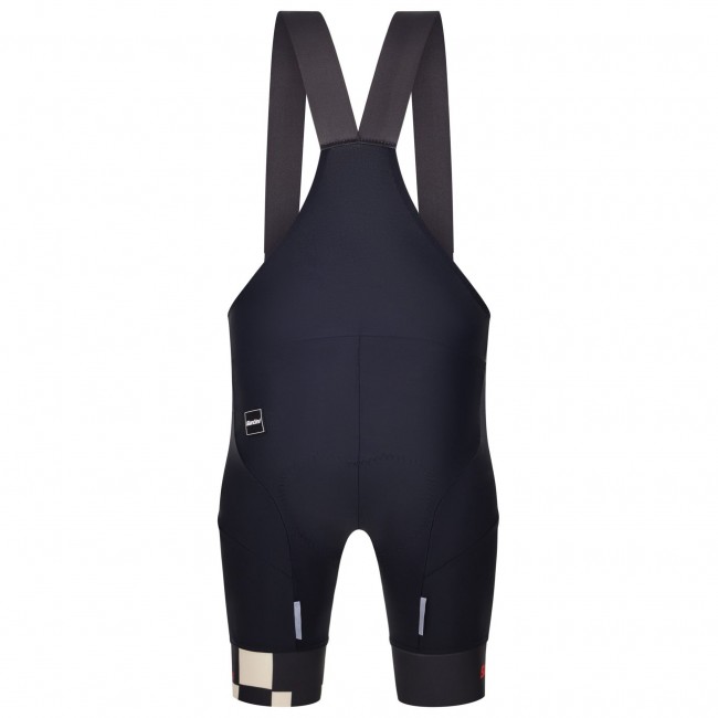 Heren Fietskleding Santini Paris Roubaix 2025 Bib Tights Heren Fietskleding Santini Paris Roubaix 2025 Bib Tights