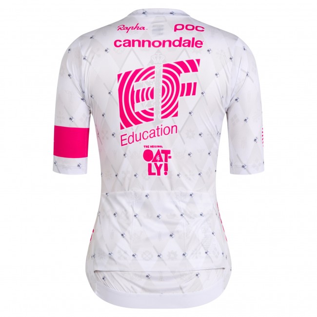 Dames Rapha EF Education EasyPost Pro Team Training damesshirt 2025 - Giro d'Italia Dames Rapha EF Education EasyPost Pro Team Training damesshirt 2025 - Giro d'Italia