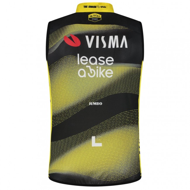 Heren Fietskleding Team Visma Lease a Bike 2025 Wind The Swarm-TDF Vest Heren Fietskleding Team Visma Lease a Bike 2025 Wind The Swarm-TDF Vest