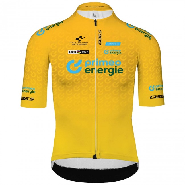 Heren Fietskleding Q36.5 Tour de Suisse 2025 Gregorius Pro Jersey - Leider