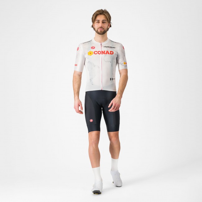 Heren Fietskleding Wit Giro d'Italia 2025 Competizione 3-shirt Heren Fietskleding Wit Giro d'Italia 2025 Competizione 3-shirt