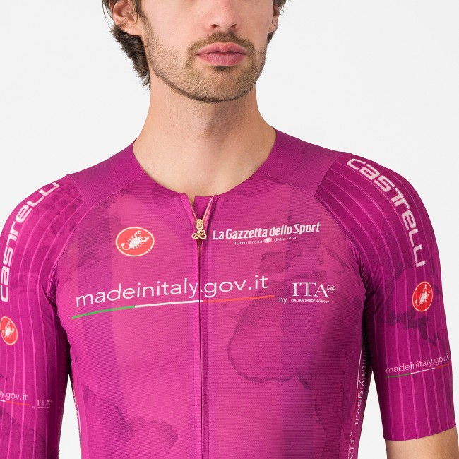 Heren Fietskleding Giro d'Italia 2025 Race 8S Shirt Heren Fietskleding Giro d'Italia 2025 Race 8S Shirt