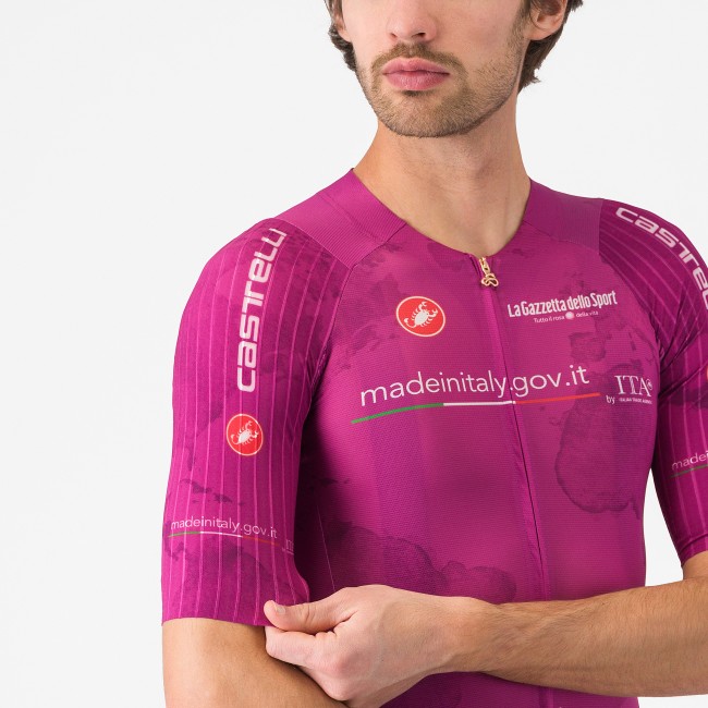 Heren Fietskleding Giro d'Italia 2025 Race 8S Shirt Heren Fietskleding Giro d'Italia 2025 Race 8S Shirt