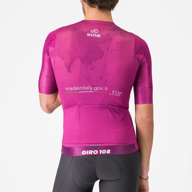 Heren Fietskleding Giro d'Italia 2025 Race 8S Shirt Heren Fietskleding Giro d'Italia 2025 Race 8S Shirt