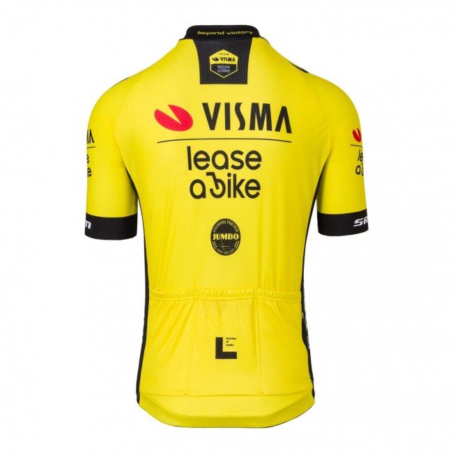Heren Team Visma Lease a Bike 2025 Premium Shirt Heren Team Visma Lease a Bike 2025 Premium Shirt