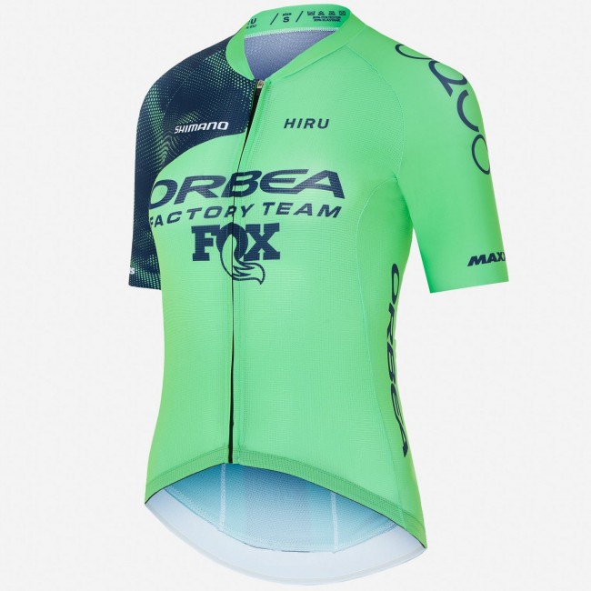 Dames Hiru Orbea Factory Team 2025 Core Damesshirt Dames Hiru Orbea Factory Team 2025 Core Damesshirt