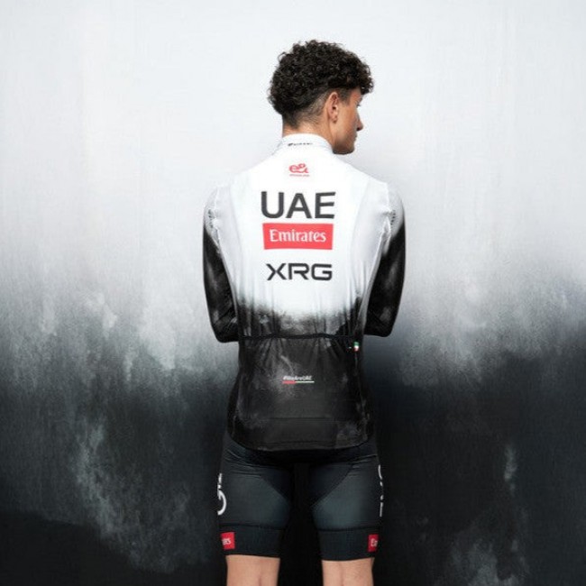 Heren UAE Team Emirates 2025 Pissei shirt met lange mouwen Heren UAE Team Emirates 2025 Pissei shirt met lange mouwen