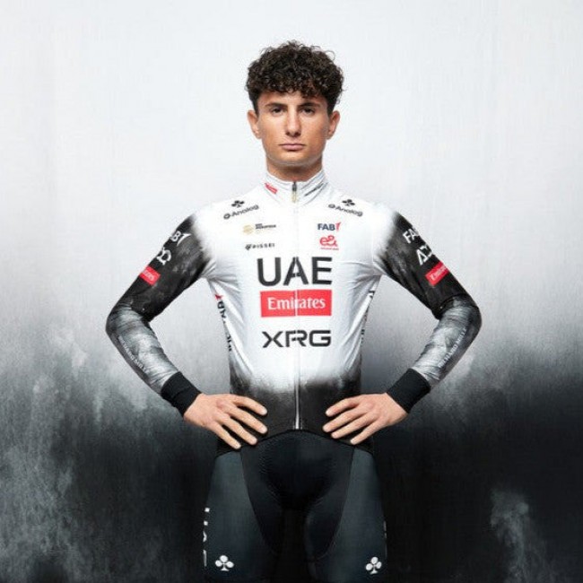 Heren UAE Team Emirates 2025 Pissei shirt met lange mouwen Heren UAE Team Emirates 2025 Pissei shirt met lange mouwen
