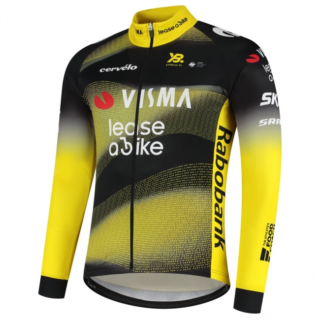 Heren Team Visma Lease a Bike 2025 The Swarm shirt met lange mouwen - TDF Heren Team Visma Lease a Bike 2025 The Swarm shirt met lange mouwen - TDF