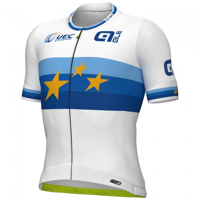 Heren Fietskleding Ale UEC Europees Kampioen 2025 PRS 2.0 Shirt