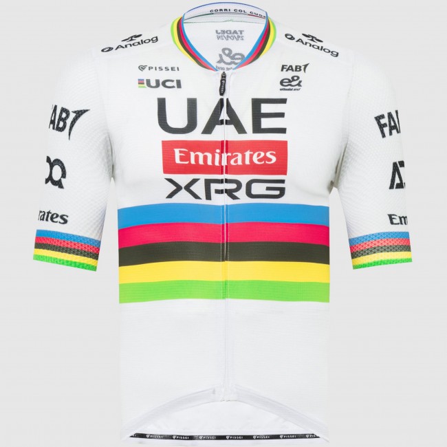 Heren Fietskleding UAE Team Emirates 2025 Magistrale Pissei-shirt - Tadej Pogacar