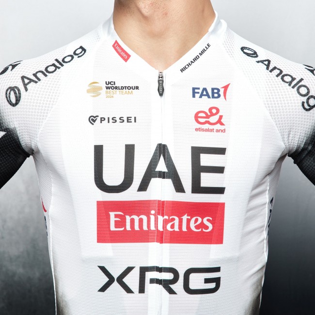 Heren Fietskleding UAE Team Emirates 2025 Pissei Magistrale Ultra-shirt Heren Fietskleding UAE Team Emirates 2025 Pissei Magistrale Ultra-shirt