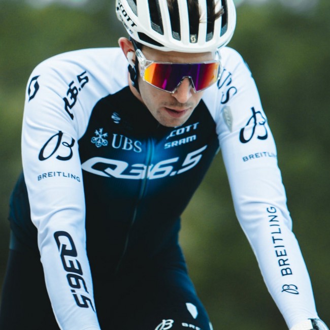 Heren Fietskleding Q36.5 Pro Cycling Team 2025 Gregarius trui met lange mouwen Heren Fietskleding Q36.5 Pro Cycling Team 2025 Gregarius trui met lange mouwen