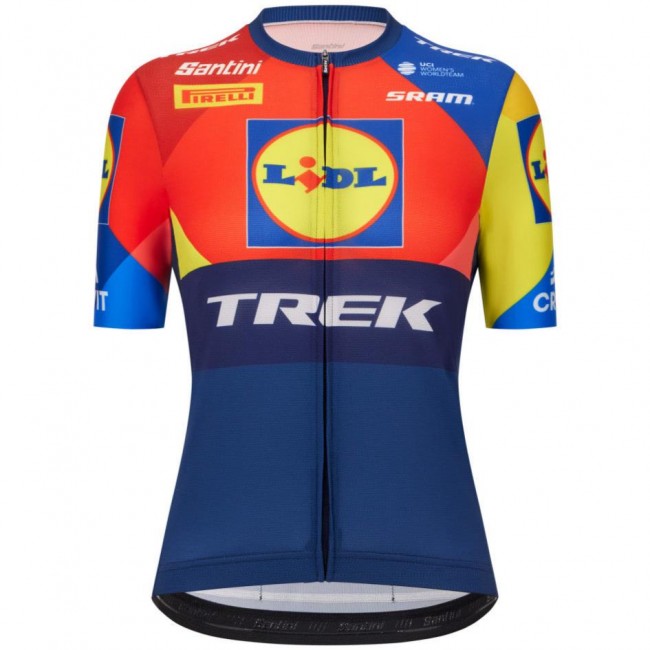 Dames Santini Lidl Trek 2025 damesshirt Dames Santini Lidl Trek 2025 damesshirt
