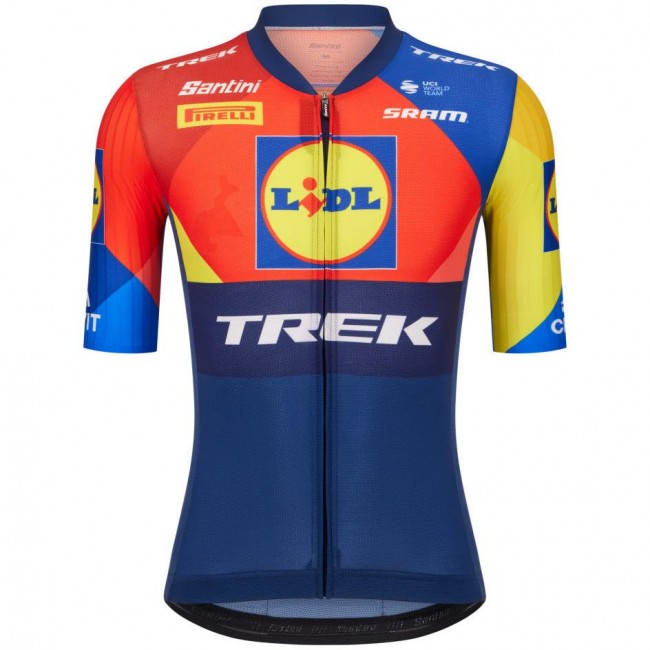 Heren Santini Lidl Trek 2025 Aero shirt Heren Santini Lidl Trek 2025 Aero shirt