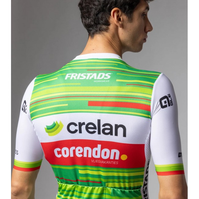Heren Fietskleding Ale Crelan Corendon 2025 shirt Heren Fietskleding Ale Crelan Corendon 2025 shirt