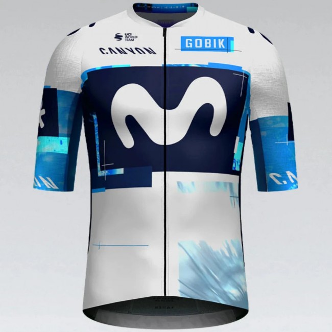 Heren Fietskleding Gobik Movistar 2025 Infinity-shirt
