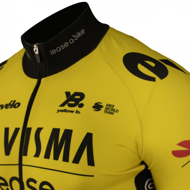 Heren Team Visma Lease a Bike 2025 Premium shirt met lange mouwen Heren Team Visma Lease a Bike 2025 Premium shirt met lange mouwen
