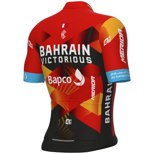 Bahrain Victorious 2023 set (jersey+broek)-ALE professioneel wielerteam Bahrain Victorious 2023 set (jersey+broek)-ALE professioneel wielerteam