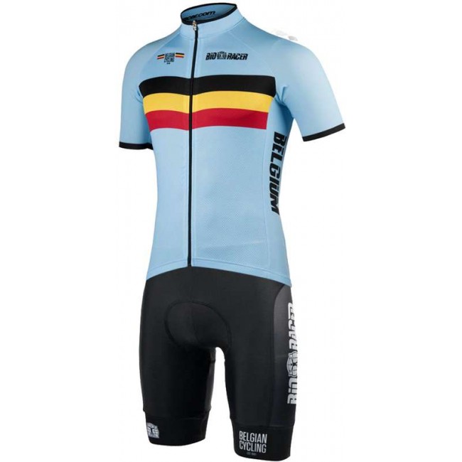 BELGIË 2022 wielershirt korte mouw (lange rits) nationale wielerploeg BELGIË 2022 wielershirt korte mouw (lange rits) nationale wielerploeg