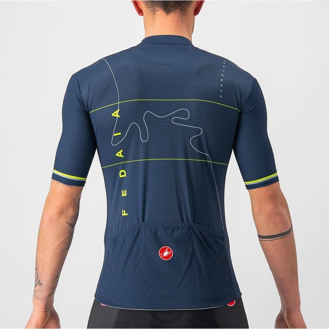 Giro d'Italia 2022 etappetrui MARMOLADA fietstrui met korte mouwen Giro d'Italia 2022 etappetrui MARMOLADA fietstrui met korte mouwen