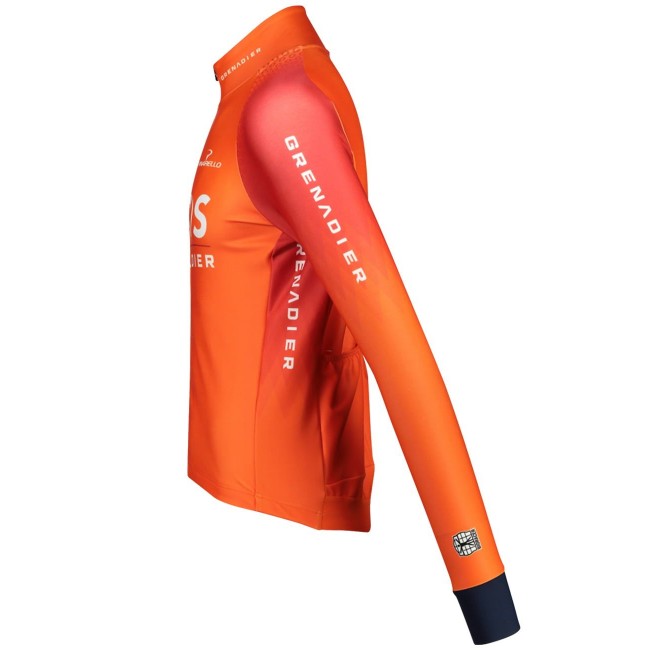 INEOS GRENADIERS 2022 trainingseditie wielershirt met lange mouwen professioneel wielerteam INEOS GRENADIERS 2022 trainingseditie wielershirt met lange mouwen professioneel wielerteam