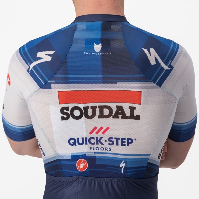 Soudal Quick-Step 2023 SANREMO RC SPEED tijdritpak professionele wielerploeg Soudal Quick-Step 2023 SANREMO RC SPEED tijdritpak professionele wielerploeg