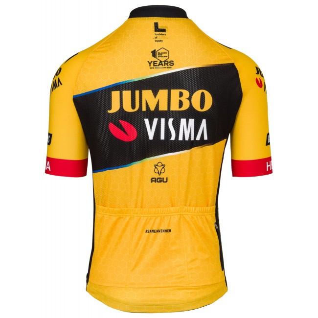 TEAM JUMBO-VISMA 2023 korte mouw fietsshirt professioneel wielerteam TEAM JUMBO-VISMA 2023 korte mouw fietsshirt professioneel wielerteam
