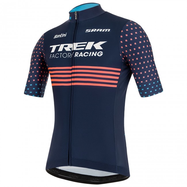 Trek Factory Racing CX 2022 wielershirt met korte mouwen professioneel wielerteam Trek Factory Racing CX 2022 wielershirt met korte mouwen professioneel wielerteam