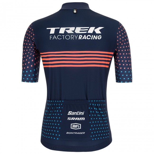 Trek Factory Racing CX 2022 wielershirt met korte mouwen professioneel wielerteam Trek Factory Racing CX 2022 wielershirt met korte mouwen professioneel wielerteam