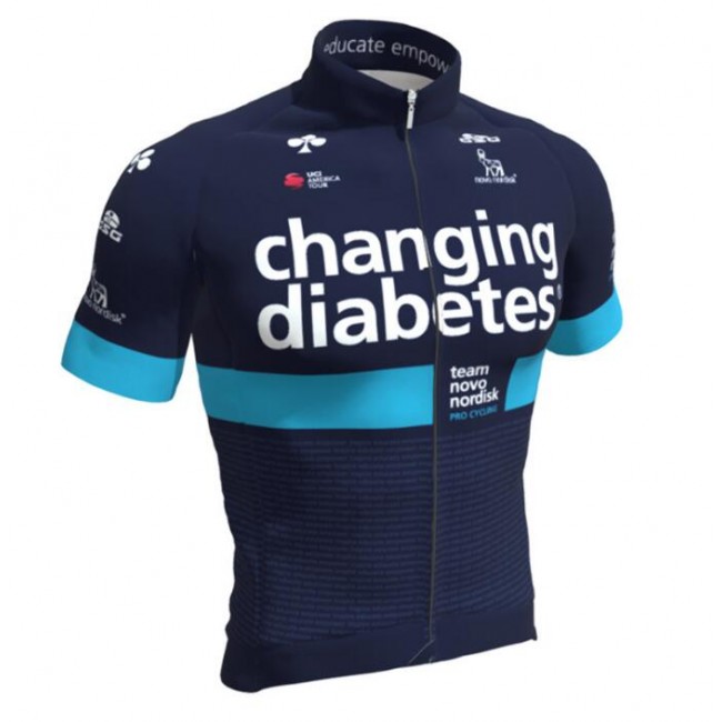 TEAM NOVO NORDISK 2019 Wielershirt Korte Mouw