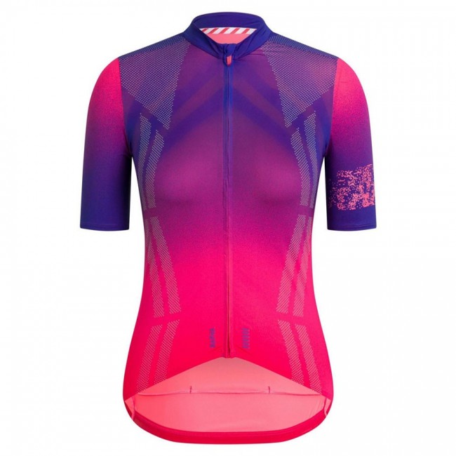 2020 Rapha Pro Team Dames's Purple Wielershirt Korte Mouw 534XSVG