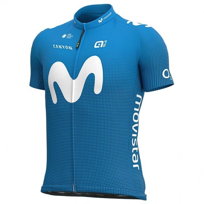 2020 Team Movistar Wielershirt Korte Mouw 912IJVA